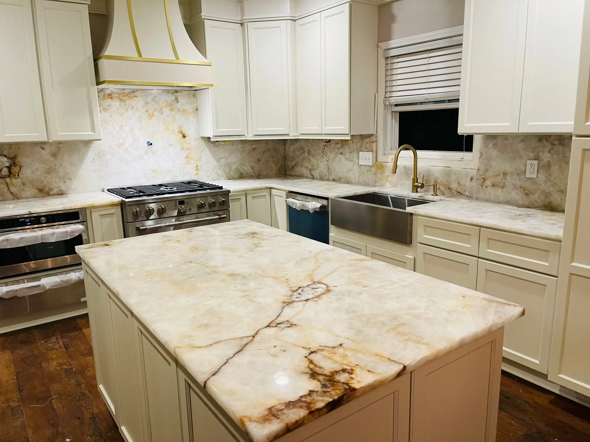 marble countertop fabrication full kitchen